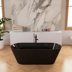 Ванна акриловая Frank  F6103 Black/Black