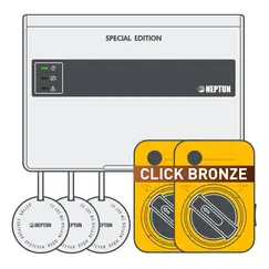 Комплект защиты от протечки воды NEPTUN SE | БАЗОВЫЙ PRO, ПРОВОДНОЙ BRONZE CLICK 12В 3/4