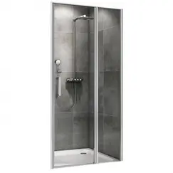 Душевая дверь ABBER Sonnenstrand прозрачное/хром