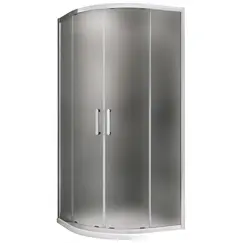 Душевой уголок ABBER Schwarzer Diamant  матовое/хром