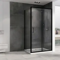 Душевой уголок ABBER Schwarzer Diamant прозр/черный