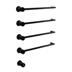 Полотенцесушитель электрический ABBER Charme AH4004MB черный матовый