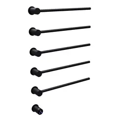 Полотенцесушитель электрический ABBER Charme AH4005MB черный матовый