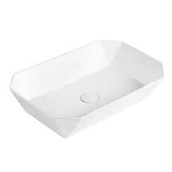 Раковина накладная ABBER Rechteck AC2218 белая