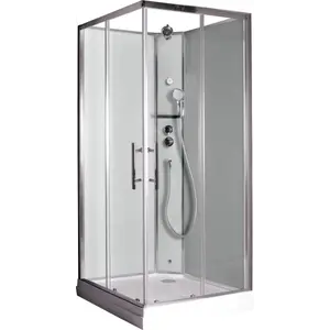 Душевая кабина  квадратная Timo Premium ILMA-101/109