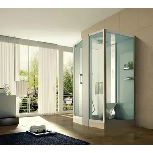 Душевая кабина прямоугольная с паром Orans SR-89102S L / R  white низкий поддон