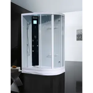 Душевая кабина асимметричная Orans SR-86155 AL/AR низкий поддон