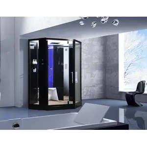 Душевая кабина с паром Orans SR-89106S black