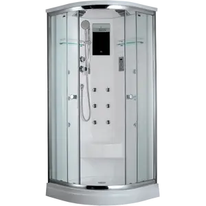 Душевая кабина четверть круга Timo LUX T-7701/7709 низкий поддон