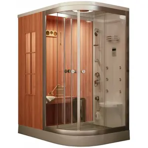 Кабина с финской сауной FRANK серия 900, с печкой Harvia, левая/правая