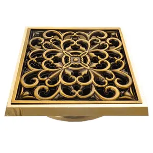 Насадка с рамкой и дизайн-решеткой Узоры Bronze De Luxe