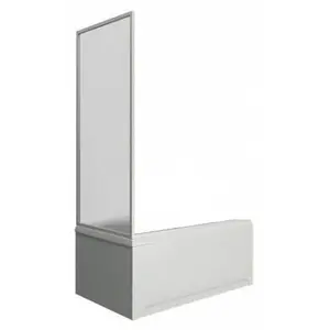 Боковая стенка Ахин 80*145 для шторки к ванне BAS ,стекло грейп