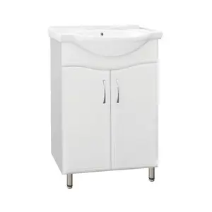 Тумба напольная с раковиной Style Line Эко Волна