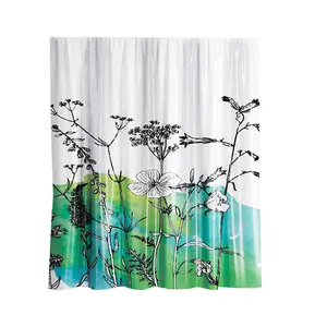 Шторка для ванной WasserKRAFT   Dill SC-39000 SC-39101