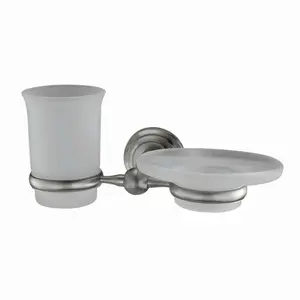 Держатель стакана и мыльницы WasserKRAFT  Ammer K-7000 K-7026