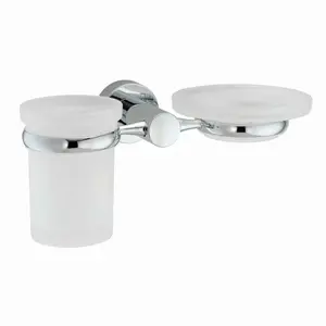 Держатель стакана и мыльницы WasserKRAFT Donau K-9400 K-9426