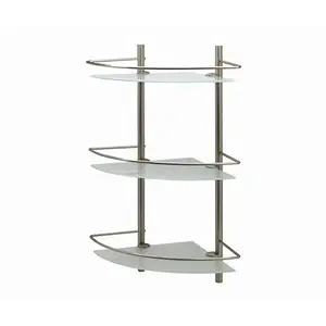 Полка стеклянная тройная WasserKRAFT Ammer К-7000 K-3733