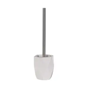 Gedy G-Dalia  напольный керамический ерш   хром - белая керамика