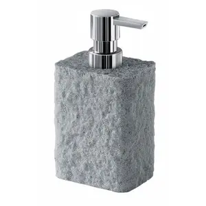 Gedy G-Aries  настольный дозатор   хром - серый