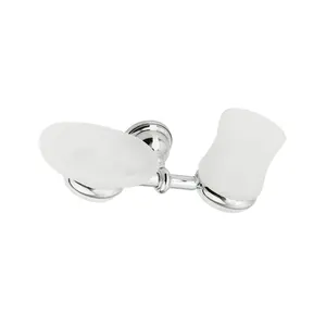 Stil Haus Elite  настенные стеклянные мыльница + стакан   бронза