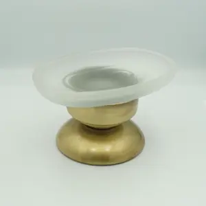 Stil Haus Elite  настольная мыльница на ножке   бронза