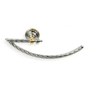 Stil Haus Giunone  полотенцедержатель - полукольцо   хром - золото