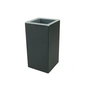 Stil Haus Urania  настольный металлический стакан   черный матовый