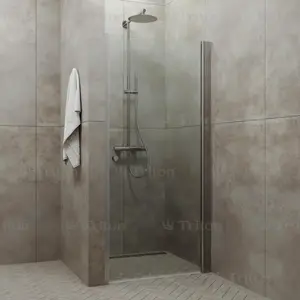 Душевая дверь в нишу Triton Уно прозрачное стекло, распашная