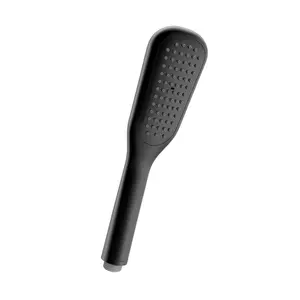 Лейка душевая Lemark  квадратная 1-функциональная 68х273 мм черный