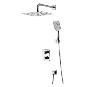 Смеситель Lemark Yeti LM7849C термостатический для душа, встраиваемый