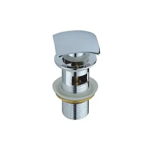 Донный клапан для раковины CeramaLux RD005 хром с переливом