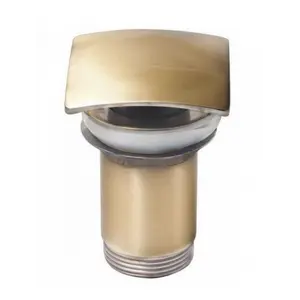 Донный клапан для раковины CeramaLux RD010 бронза без перелива