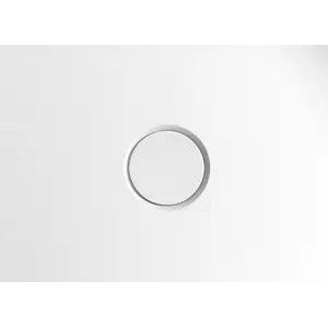 Крышка слива для ванны Abber AB0004 белая