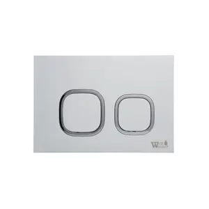 Кнопка для инсталляции WeltWasser AMBERG  RD-WT белая