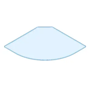 Timo крыша плексиглас ILMA четверть круга