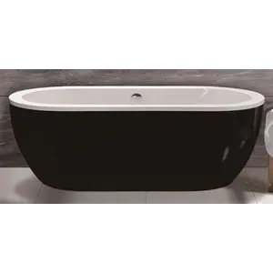 Ванна акриловая Esbano Tokyo (black), 170x80x58