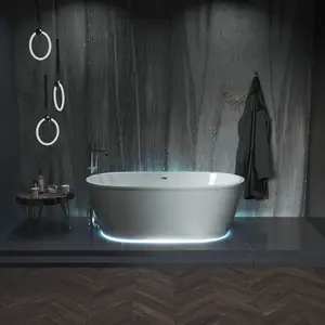 Ванна AIMA "TONDO" 174*80 с подсветкой/без подсветки