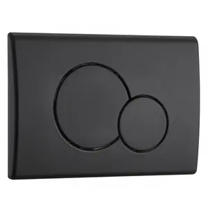 Кнопка  смыва нажимная для инсталляции WW MARBERG 507 RD MT-BL  круглая