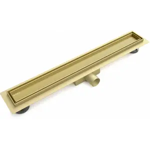 Желоб линейный ESBANO  M-TILE-60SG/70SG/80SG матовый золотой