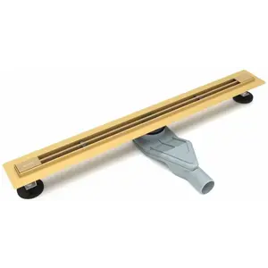 Желоб щелевой ESBANO S-LINE-60SG/70SG/80SG матовый золотой