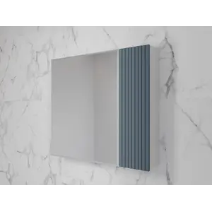 Зеркальный шкаф «Стокгольм»  графит софт