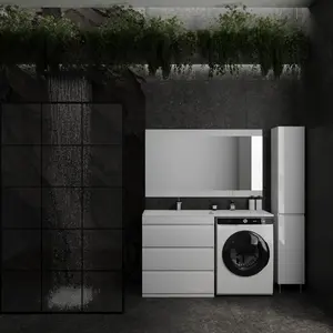 Тумба напольная 3 ящика с раковиной Style Line  Даллас  левая/правая