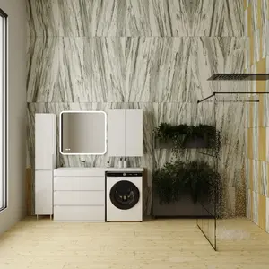 Тумба напольная 3 ящика с раковиной Style Line  Даллас  левая/правая