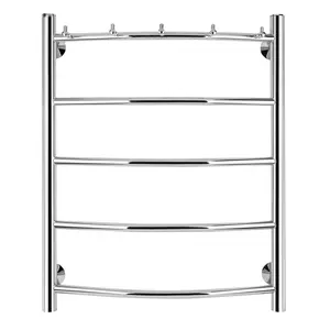 Полотенцесушитель Secado Милан 1 К , с крючками ,водяной, хром