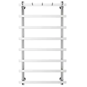 Полотенцесушитель Secado Понтида 1 К с крючками , водяной, хром