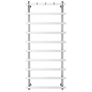 Полотенцесушитель Secado Понтида 1 К с крючками , водяной, хром