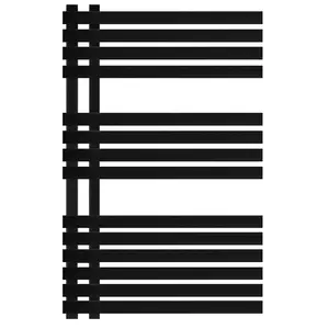 Полотенцесушитель Secado Коредо  водяной, ЧЕРНЫЙ МАТОВЫЙ