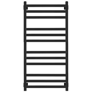Полотенцесушитель Secado Корсико 3 водяной, ЧЕРНЫЙ МАТОВЫЙ