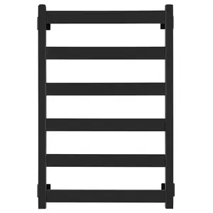 Полотенцесушитель Secado Комано 1 водяной, ЧЕРНЫЙ МАТОВЫЙ