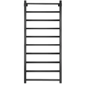 Полотенцесушитель Secado Корсико Grado водяной, ЧЕРНЫЙ МАТОВЫЙ